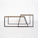 Σετ Τραπεζάκι σαλονιού Pal Orta Sehpa - Oak ed16964 - Image 4