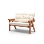 Κήπος 2θέσιος καναπές Abant - Cream ed16999 - Image 3