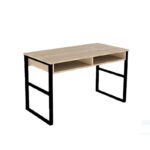 Γραφείo Brescia Sapphire μαύρο μελαμίνη 120x60x72cm ed1702 - Image 3