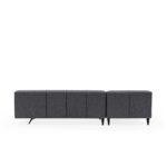 Γωνιακ΄ός καναπές Jivago Corner Left γκρι 198x308cm ed1706 - Image 3