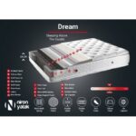 Στρώμα Cloud Rest 160x200 Double Size Luxury Middle Firm Double Padded Mattress ed17183 - Image 2