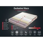 Στρώμα Visco Exclusive 160x200 Double Size Memory Foam Luxury Soft Mattress ed17194 - Image 2