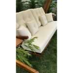 Τριπλή Κουνιστή Καρέκλα Κήπου Luna Deluxe 2600 - Beige ed17206 - Image 5