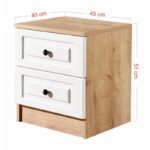 Κομοδίνο Tuvalle 033 ed17212 - Image 2