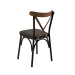 Σετ τραπέζι καρέκλες 3 τεμάχια Oliver-Kare-Brk Syh ed17234 - Image 4