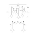 Φωτιστικό οροφής Manavar 144x24x100εκ ed17270 - Image 4