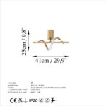 Φωτιστικό οροφής Luma 41x16x25εκ ed17283 - Image 2