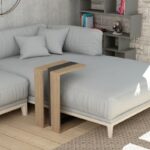 Τραπεζάκι σαλονιού Sette ανθρακί oak χρώμα μελαμίνη 30x40x57cm ed1731