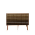 Μπουφέ Mente 2 SONOMA OAK ΜΕΛΑΜΙΝΗ 120x36xH90cm ed1734 - Image 5