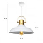 Φωτιστικό Οροφής Gassi 25x18x80εκ ed17390 - Image 2