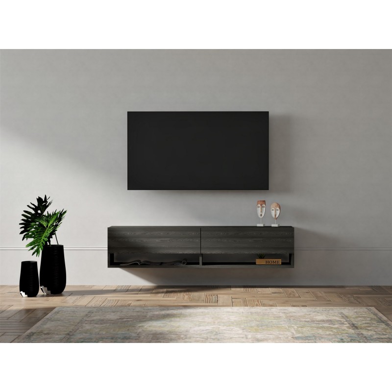 1741_0-800x800 Έπιπλο τηλεόρασης Arges ανθρακί 141x30x31cm ed1741 - Image 1