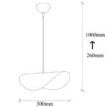 Φωτιστικό οροφής Quantum 30x17x106εκ ed17469 - Image 2