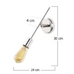 Φωτιστικό τοίχου Sphera 4x24x30εκ ed17494 - Image 5