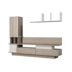 Έπιπλο τηλεόρασης Como άσπρο Cordoba 149x31 5x171 1cm ed1749 - Image 2