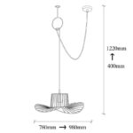 Φωτιστικό οροφ΄ης Tel 98x38x122εκ ed17508 - Image 5