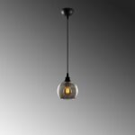 Φωτιστικό οροφής Smoked 15x15x114εκ ed17513 - Image 3