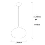 Φωτιστικό οροφής Μirage 25x113εκ ed17529 - Image 3