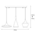 Φωτιστικό οροφής Diamond 23x23x30εκ ed17543 - Image 2