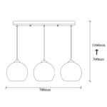 Φωτιστικό οροφής Infinity 70x20εκ ed17546 - Image 3