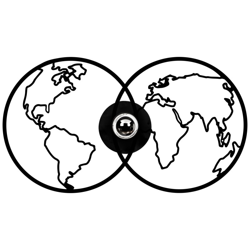 17550_0-800x800 Φωτιστικό τοίχου Atlas 60x12x33εκ ed17550 - Image 1