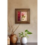 Πίνακας με κορνίζα Flower 15 5x15 5x2 5εκ ed17597