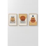 Πίνακας με κορνίζα 3 τεμάχια Dart 33x48εκ ed17607 - Image 2