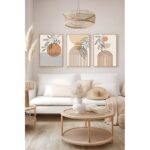 Πίνακας με κορνίζα 3 τεμάχια Artsy 33x48εκ ed17614 - Image 3