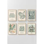 Πίνακας με κορνίζα 6 τεμάχια Roses 33x48εκ ed17616 - Image 3