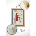 Πίνακας με κορνίζα 6 τεμάχια Picasso 33x48εκ ed17617 - Image 2
