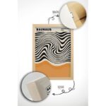 Πίνακας με κορνίζα 6 τεμάχια Βauhaus 33x48εκ ed17618