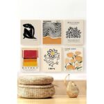 Πίνακας με κορνίζα 6 τεμάχια Βauhaus 33x48εκ ed17618 - Image 4