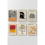 Πίνακας με κορνίζα 6 τεμάχια Βauhaus 33x48εκ ed17618 - Image 3