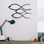 Deco διακοσμητικό τοίχου μεταλλικό 50x1 2x30εκ ed17622 - Image 5