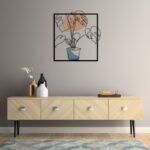 Deco διακοσμητικό τοίχου μεταλλικό 49x1 2x53εκ ed17639 - Image 4