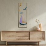 Διακοσμητικό Μεταλλικό Τοίχου 32x5x90εκ Port de Cannes  ed17643 - Image 5