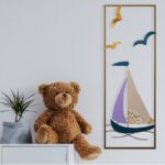 Διακοσμητικό Μεταλλικό Τοίχου 32x5x90εκ Port de Cannes  ed17643 - Image 4