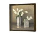Πίνακας MDF με κορνίζα Tulip 34x34εκ ed17646