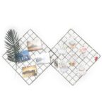 Deco διακοσμητικό τοίχου μεταλλικό 60x3x60εκ ed17648