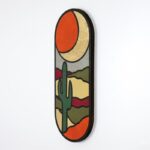 Deco διακοσμητικό τοίχου ξύλινο 53x2x22εκ ed17653