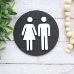 Πίνακας MDF με κορνίζα WC 15x15x0 6εκ ed17658 - Image 4