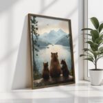 Πίνακας MDF με κορνίζα Bear 35x47x3 5εκ ed17661 - Image 4