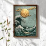 Πίνακας MDF με κορνίζα Sea 35x47x3 5εκ ed17672 - Image 2