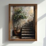 Πίνακας MDF με κορνίζα Olive 35x47x3 5εκ ed17673 - Image 3