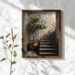 Πίνακας MDF με κορνίζα Olive 35x47x3 5εκ ed17673 - Image 2