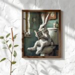 Πίνακας MDF με κορνίζα Rabbit 35x47x3 5εκ ed17678 - Image 2