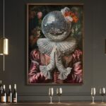 Πίνακας MDF με κορνίζα Disco 35x47x3 5εκ ed17681