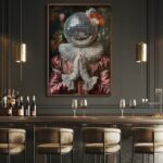 Πίνακας MDF με κορνίζα Disco 35x47x3 5εκ ed17681 - Image 5