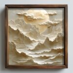 Πίνακας MDF με κορνίζα Sam 50x50x3 5εκ ed17688 - Image 3