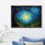 Πίνακας MDF με κορνίζα Forest 50x70x3 5εκ ed17692