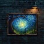 Πίνακας MDF με κορνίζα Forest 50x70x3 5εκ ed17692 - Image 3